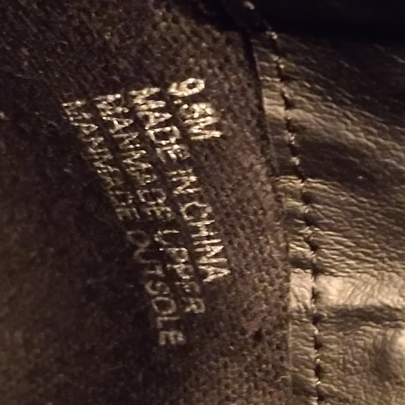 MIA - BLACK WEDGE SNEAKERS - SIZE 9.5 - GOOD CONDITION - Picture 9 of 9